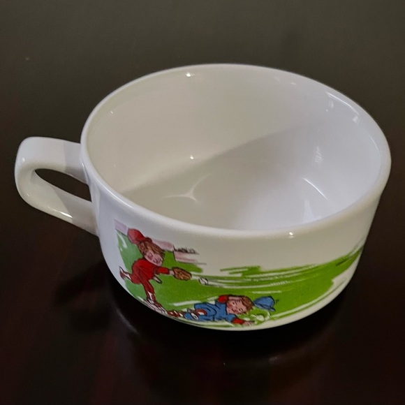 Campbell’s Soup Handled Soup Bowl Baseball Players - Picture 3 of 10